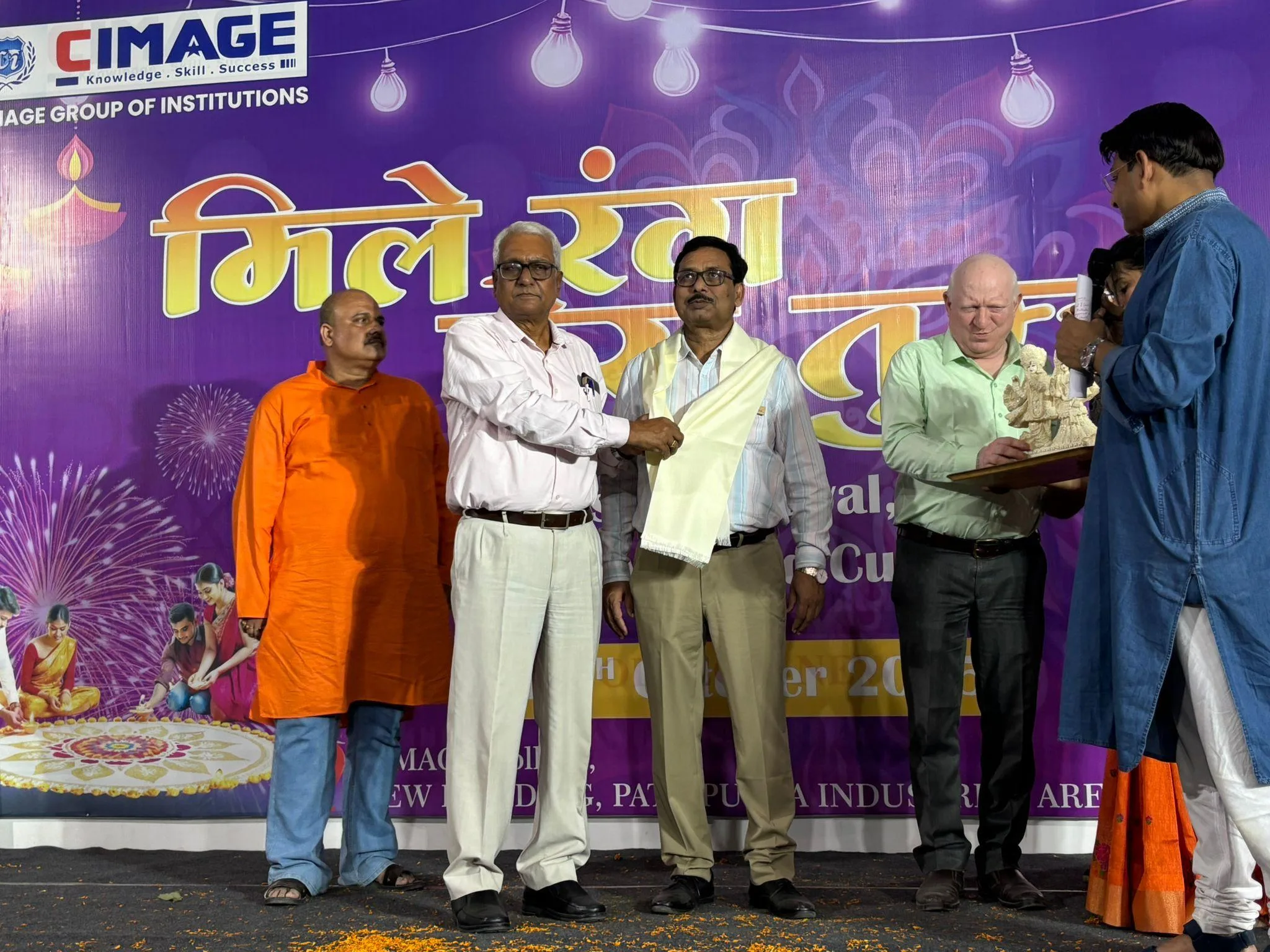 CIMAGE program — with the students.