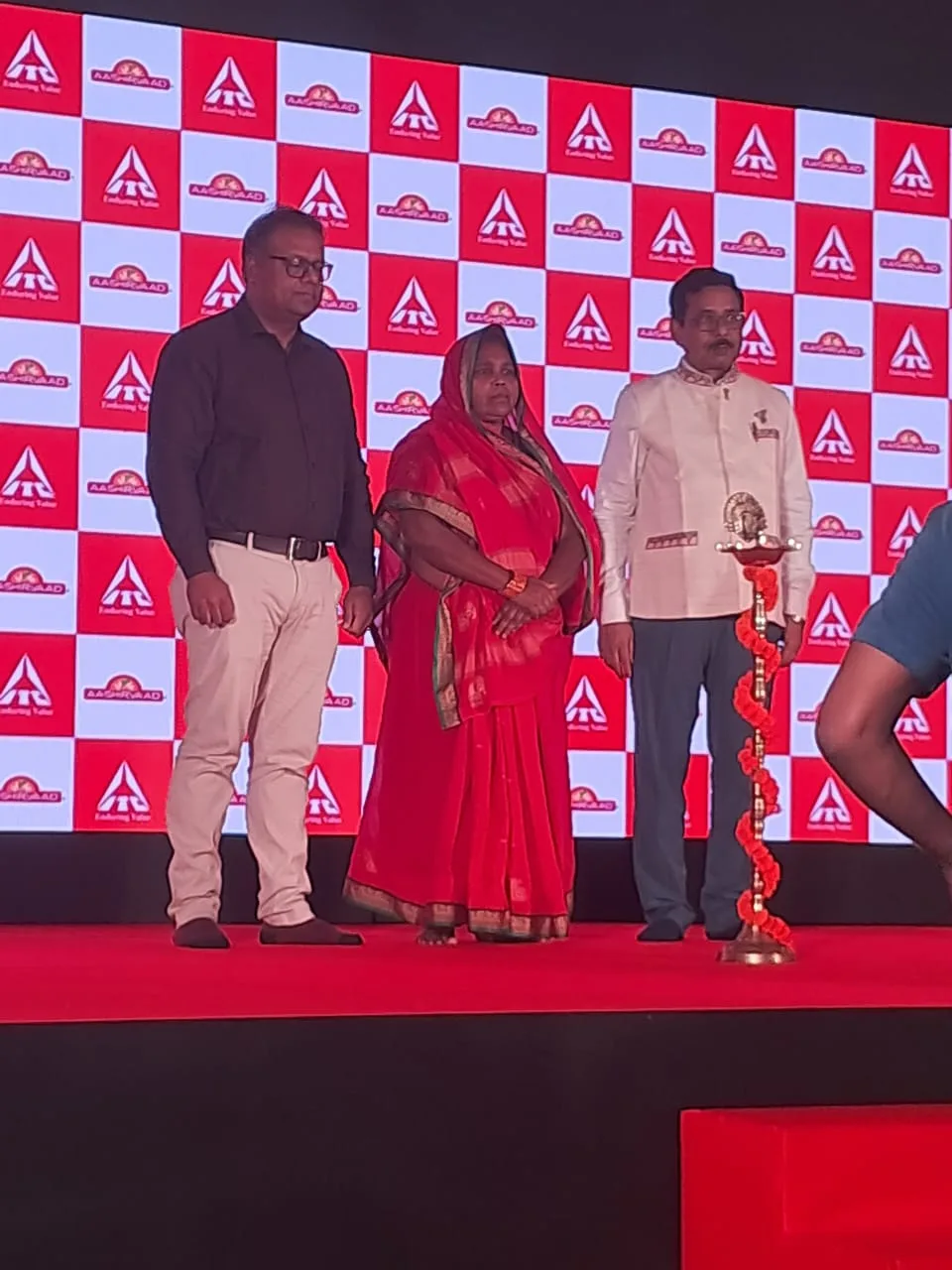 ITC Program at Hotel Maurya with Padma Shri Dulari Devi.