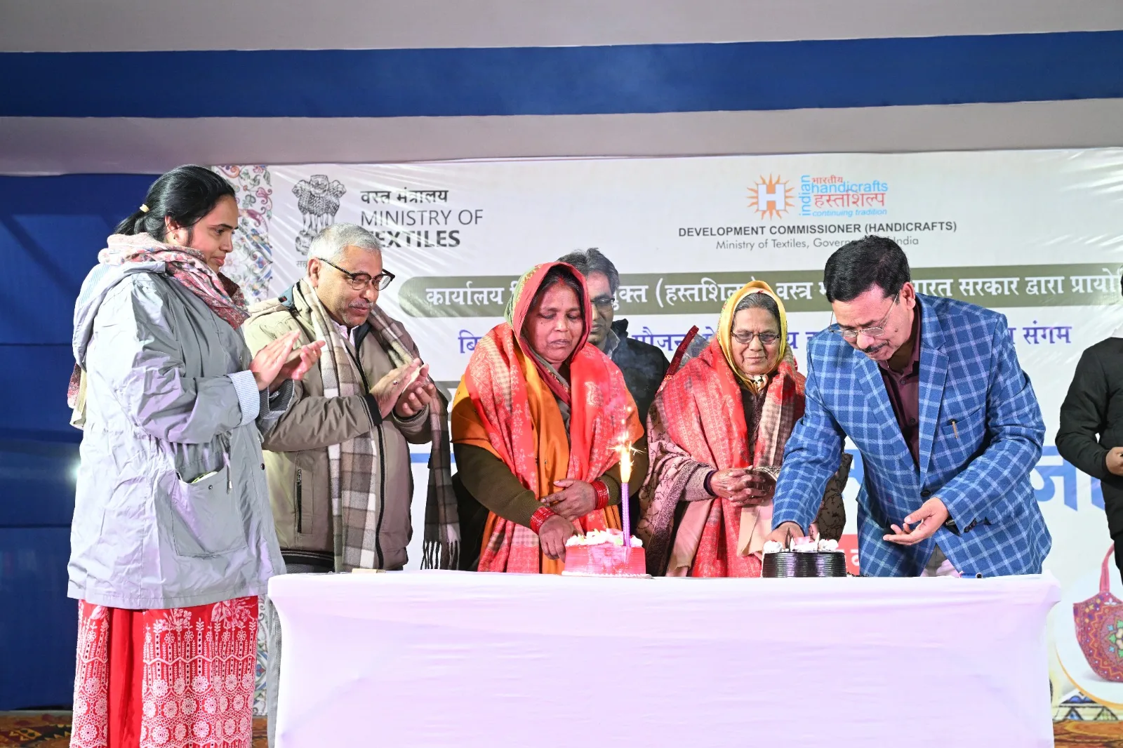 At the book launch, Patna.