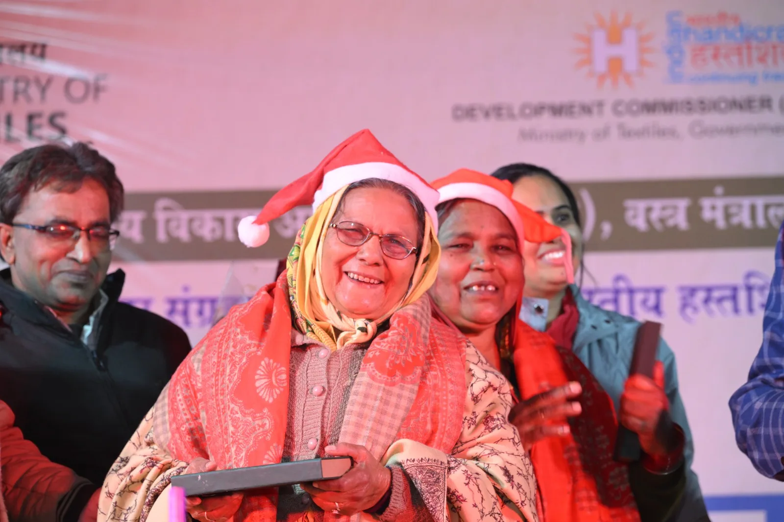 Co-authors at the launch.