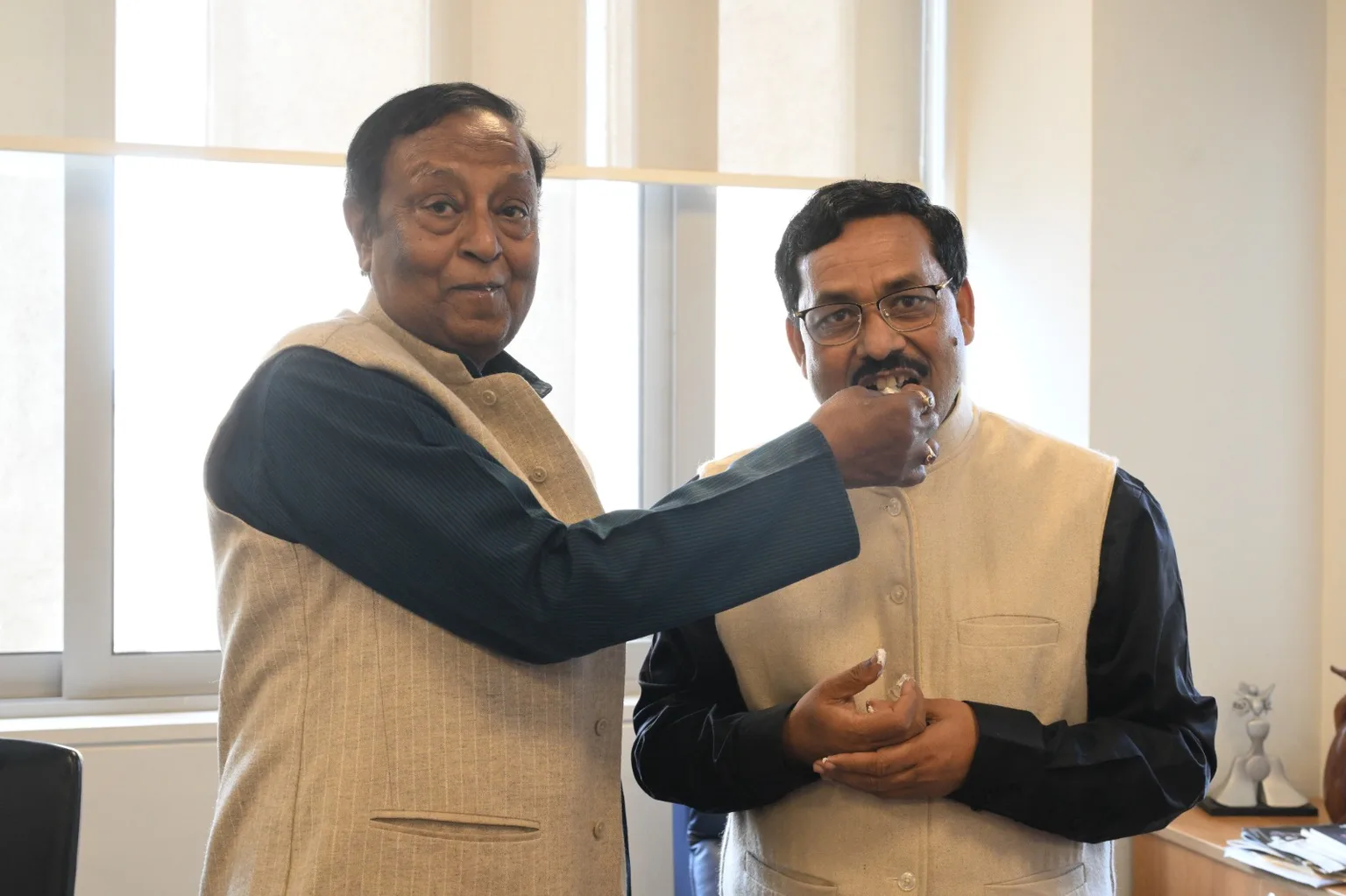 With Shri Anjani Kumar Singh, Director General, Bihar Museum.