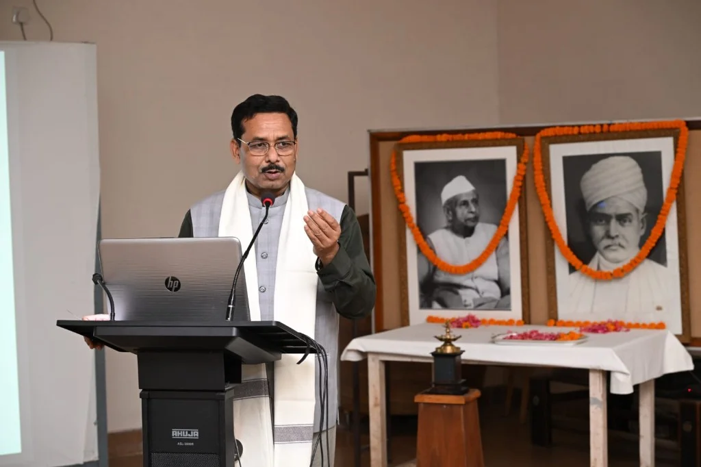 At the Faculty of Visual Arts, BHU.